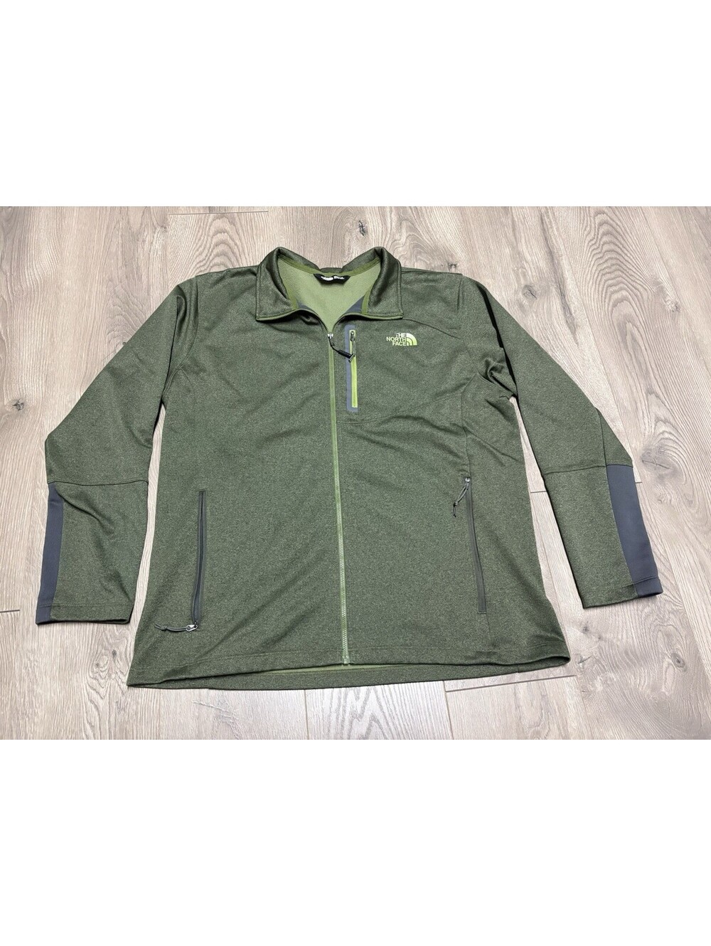 The North Face Skyline Full-Zip Fleece Jacket Green Size XL